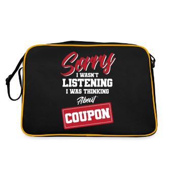 Coupon Shopper Discount Couponer Vente à prix réduit - Sac Retro - noir/or - Dos