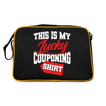 Coupon Shopper Discount Couponer Vente à prix réduit - Sac Retro - noir/or - Dos