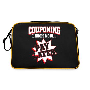 Coupon Shopper Discount Couponer Vente à prix réduit - Sac Retro - noir/or - Dos