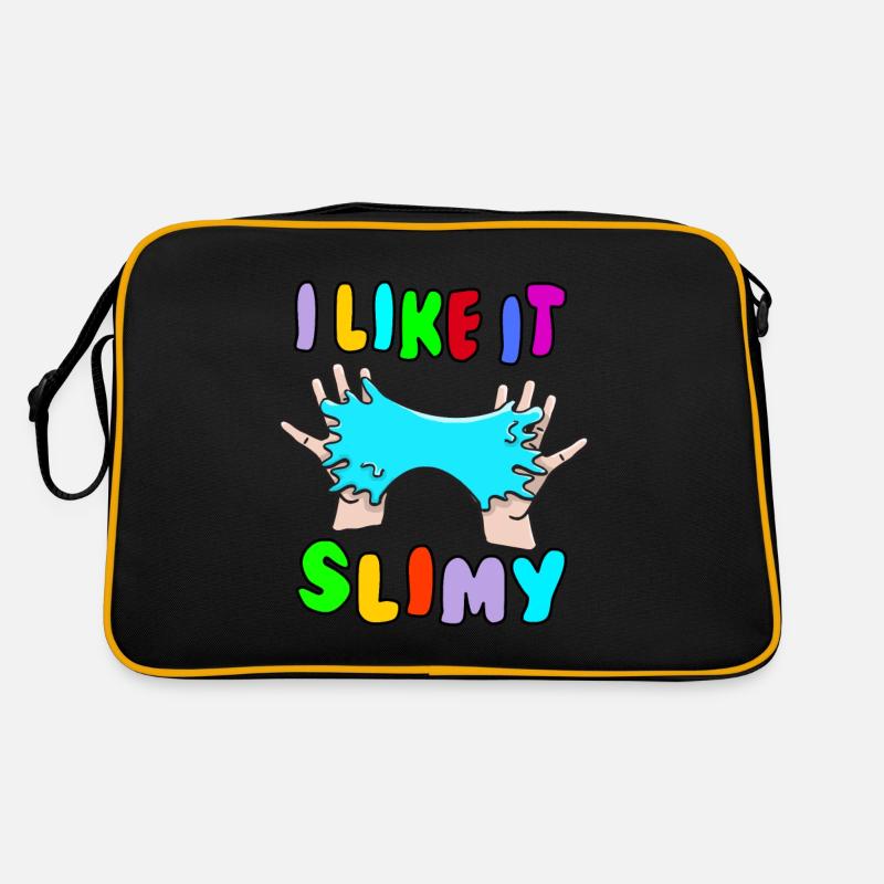 I like it Slimy Slime Fluffy Drizzly Cloud Retro Bag