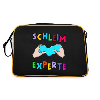 Slime Expert Fluffy Drizzly Cloud Texture Buble - Sac Retro - noir/or - Dos