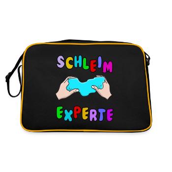 Slime Expert Fluffy Drizzly Cloud Texture Buble - Sac Retro - noir/or - Dos