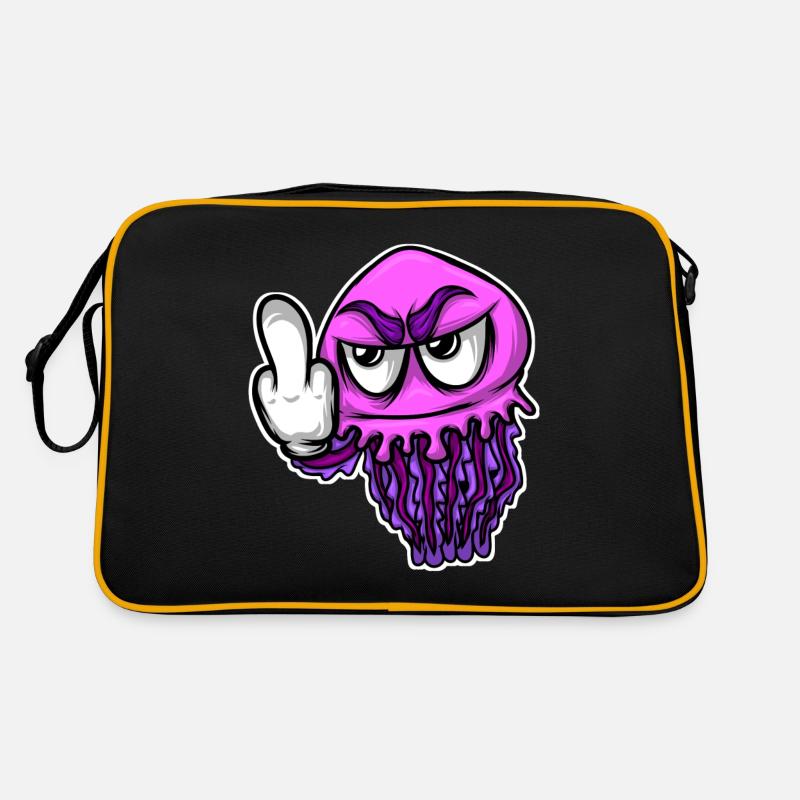 Méduse méduse du majeur Méduse Sac Retro