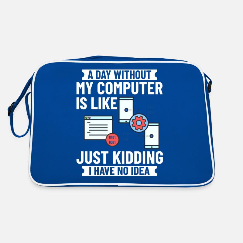 Programmer Programming Computer Developer Pc Retro Bag
