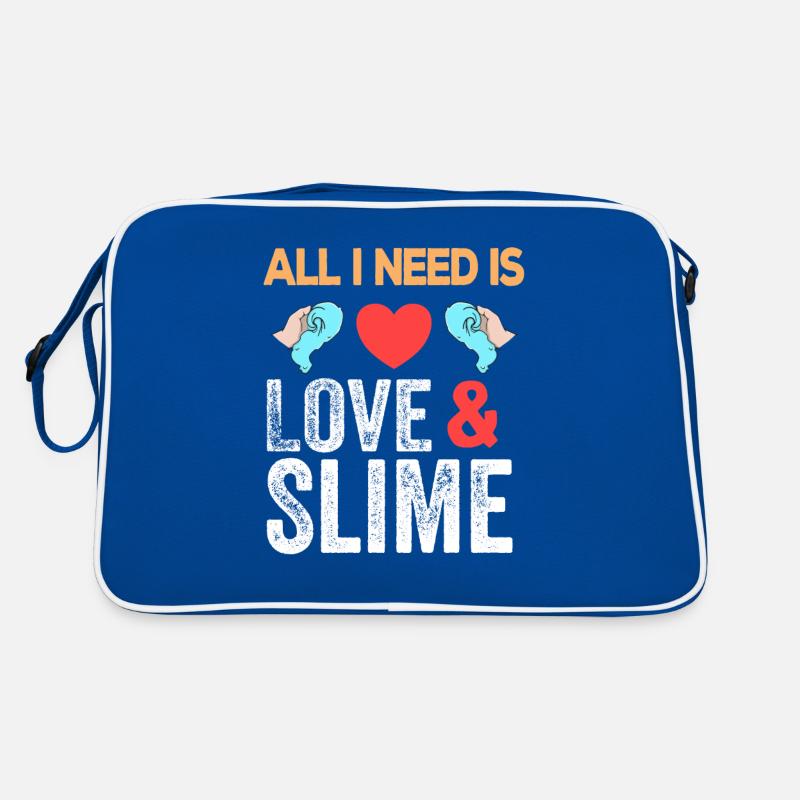 Slime & Love Fluffy Drizzly Cloud Texture Bubble Retro Bag
