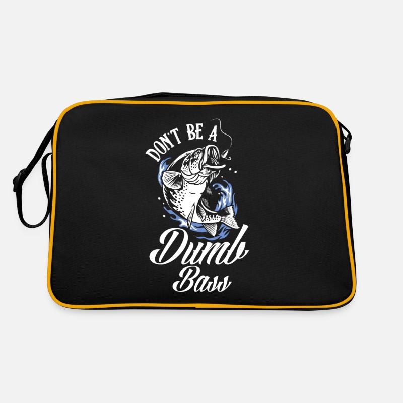 Cadeau amusant de pêcheur Sac Retro