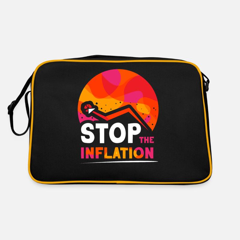 L’inflation arrête la stagflation de l’impression monétaire Sac Retro