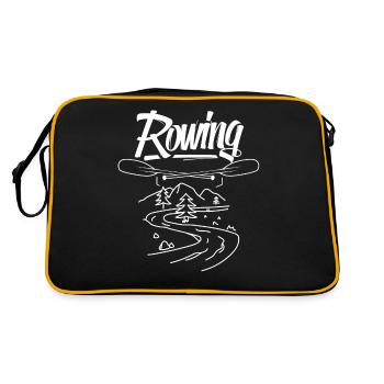 Aviron Aviron Aviron Bateau Aviron - Sac Retro - noir/or - Dos