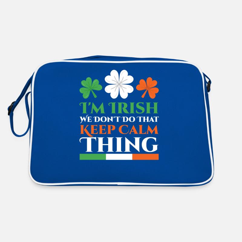 Ich Bin Ire Irland Irisch St. Patricks Day Retro Tasche