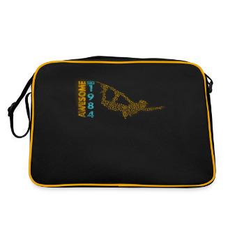 Génial depuis 1984. Wakeboard Lifestyle - Sac Retro - noir/or - Dos