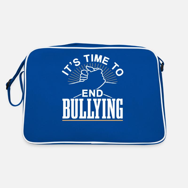 It's Time to End Bullying Bullies Retro Bag