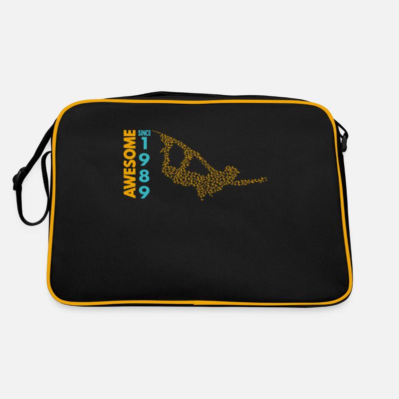 Awesome since 1989. Wakeboard Lifestyle Retro Tasche