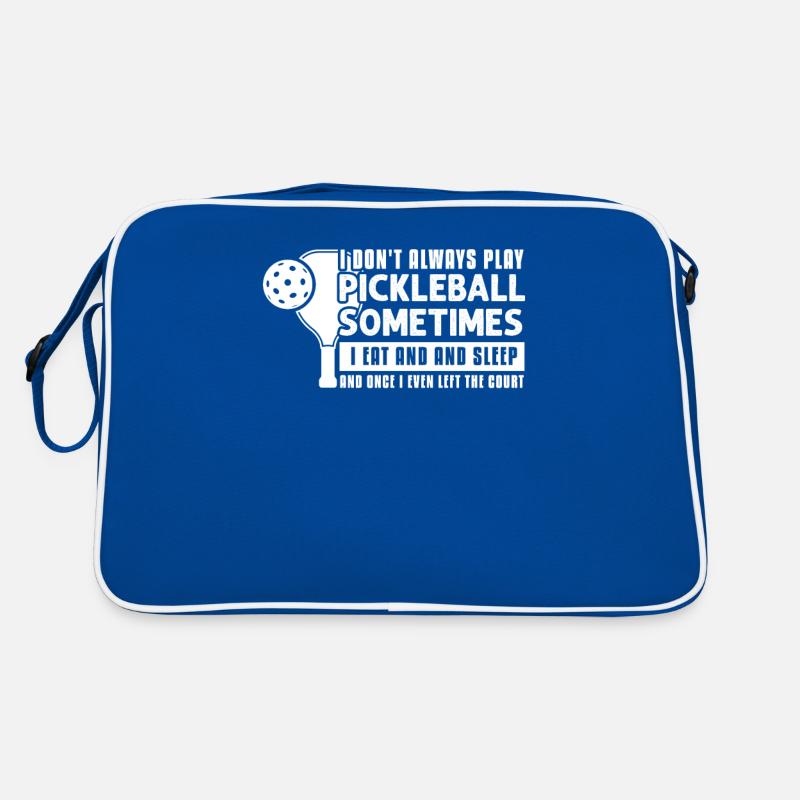 Pickleball Lovers Funny Pickleball Retro Tasche