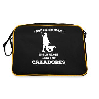 Iguales Solo Los Mejores Llegan A Ser Cazadores - Sac Retro - noir/or - Dos