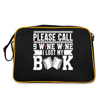 Lecteurs Mode de vie En savoir plus Amateurs de livres Cadeaux - Sac Retro - noir/or - Dos