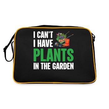 Planting Plants Lifestyle Succulents Gardenar - Retro Bag - black/gold - Back