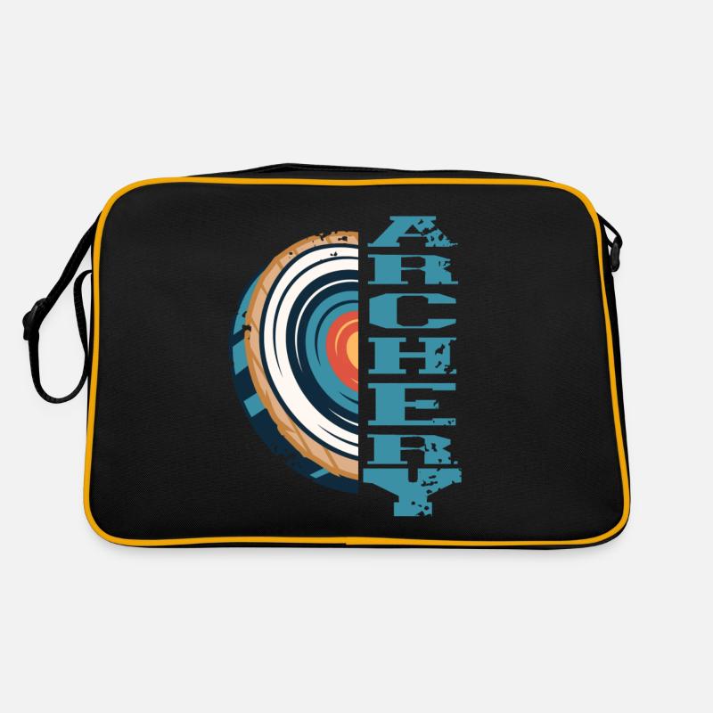 Archery Bogenschießen Retro Tasche