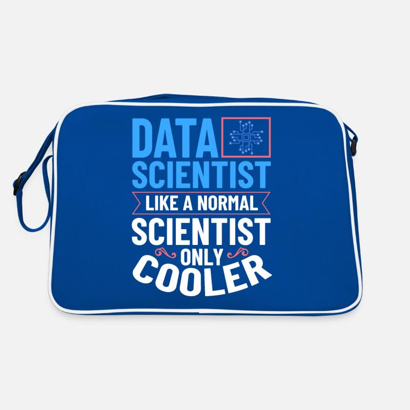 Datenwissenschaftler Data Science Wissenschaft Retro Tasche