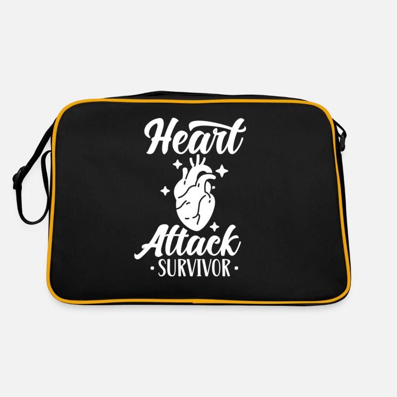 Survivant d’une crise cardiaque Sac Retro