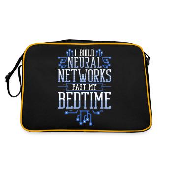 Data Scientist Data Science Science - Retro Bag - black/gold - Back