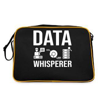 Data Scientist Data Science Science - Retro Bag - black/gold - Back