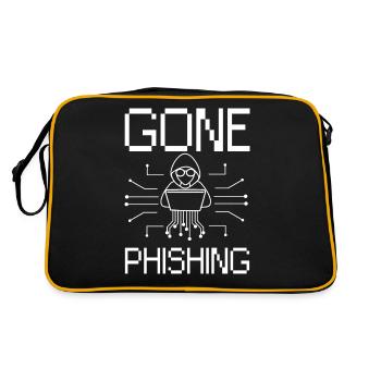 Ethical Hacker Security Computer Hacking - Retro Bag - black/gold - Back