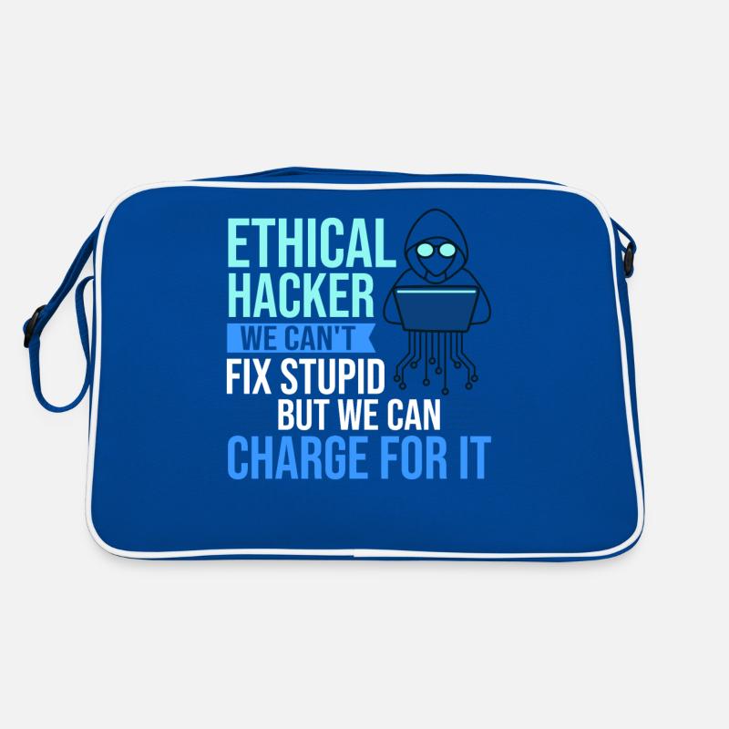 Ethical Hacker Sicherheit Computer Hacking Retro Tasche
