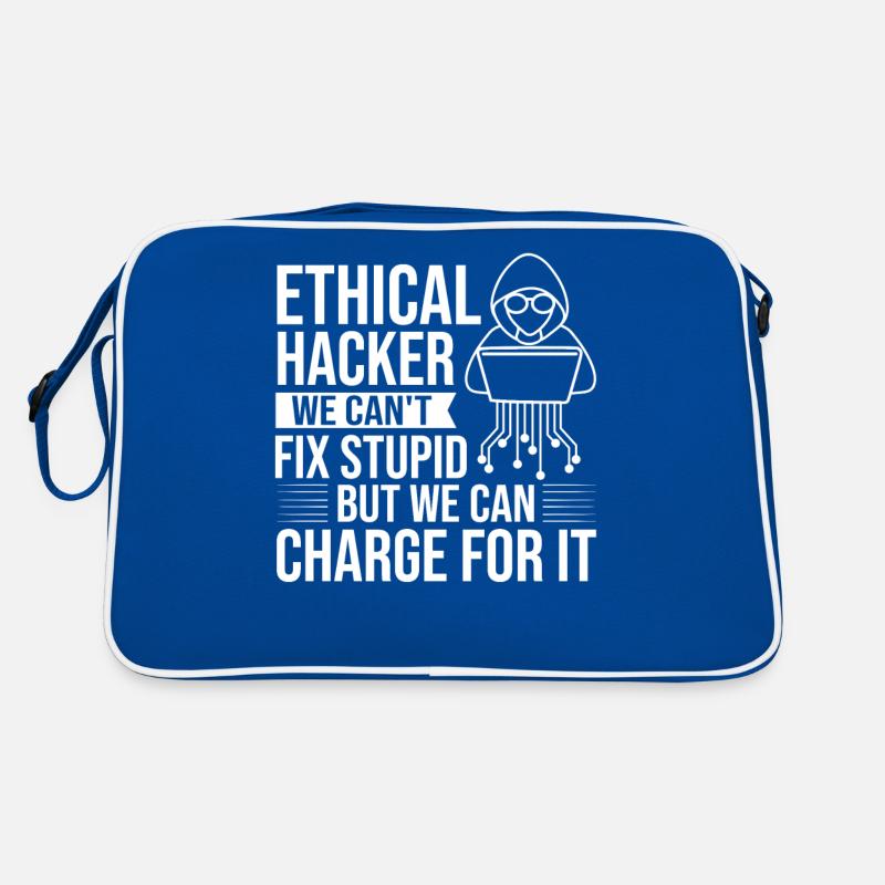 Ethical Hacker Sicherheit Computer Hacking Retro Tasche