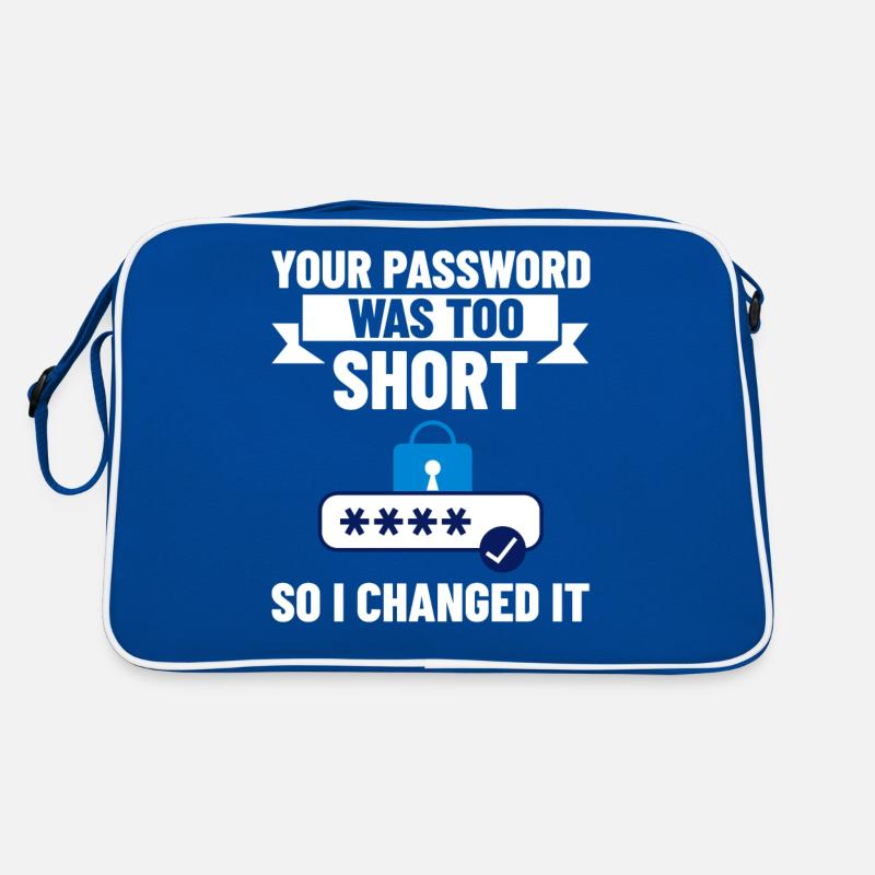 Password Hacker Security Computer Hacking Retro Bag