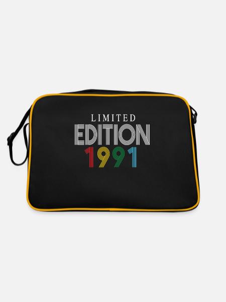 Limited Edition 1991 - Retro Bag - black/gold - Back