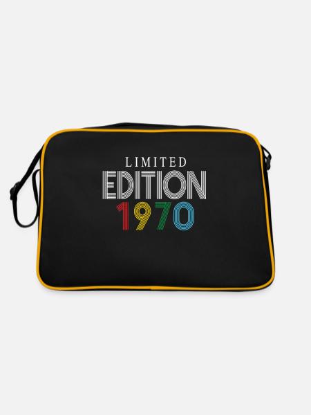 Édition limitée 1970 - Sac Retro - noir/or - Dos