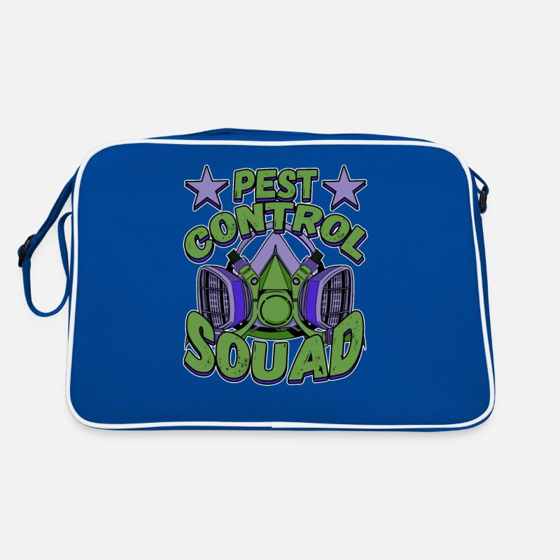 Pest Control Squad Design for a Bug Killer Retro Bag