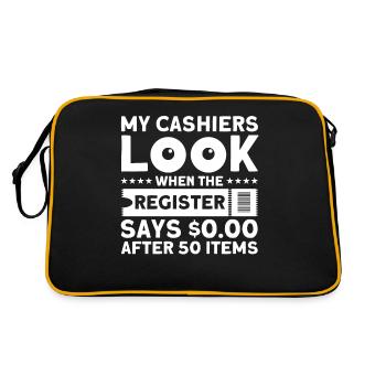 Coupon Shopper Discount Couponer Vente à prix réduit - Sac Retro - noir/or - Dos