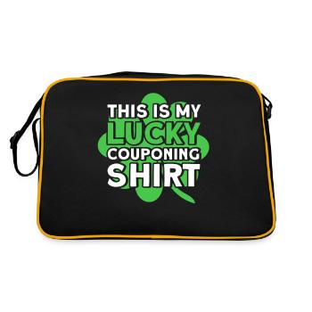 Coupon Shopper Discount Couponer Vente à prix réduit - Sac Retro - noir/or - Dos