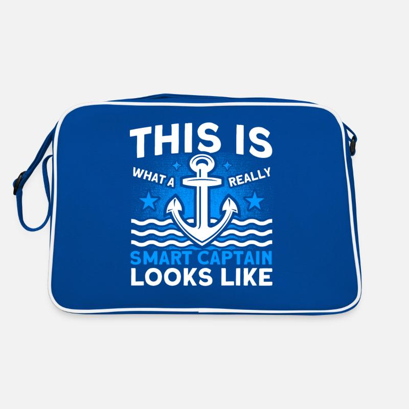Amateurs de bateau Capitaine de bateau Capitaines Sac Retro