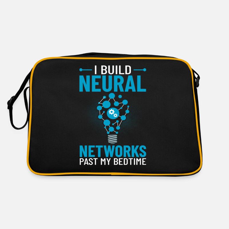 Machine Learning Artificial Intelligence AI Retro Bag