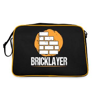 Mason MasonRy Craftsmen Brick - Retro Bag - black/gold - Back