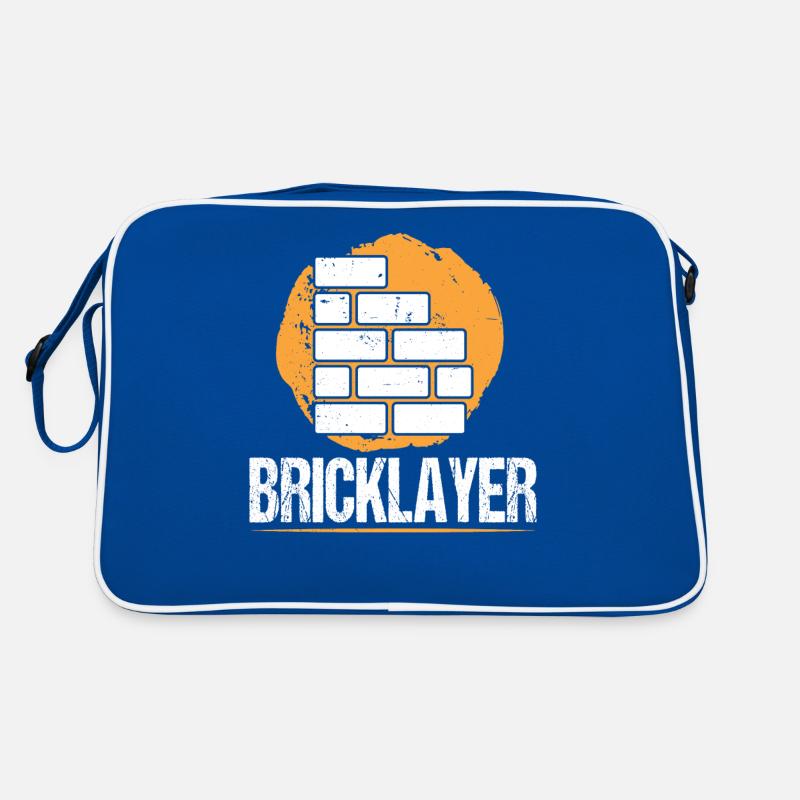 Maçon Maçonnerie Artisans Brique Sac Retro