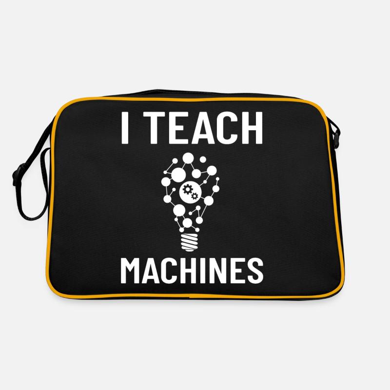 Machine Learning Artificial Intelligence AI Retro Bag
