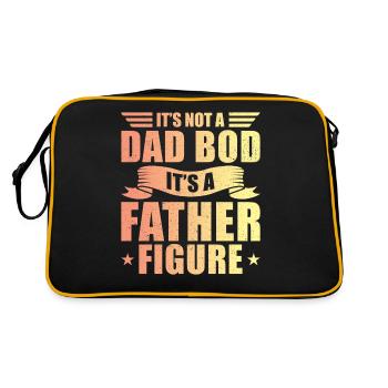 Papa Bod figure paternelle - Sac Retro - noir/or - Dos