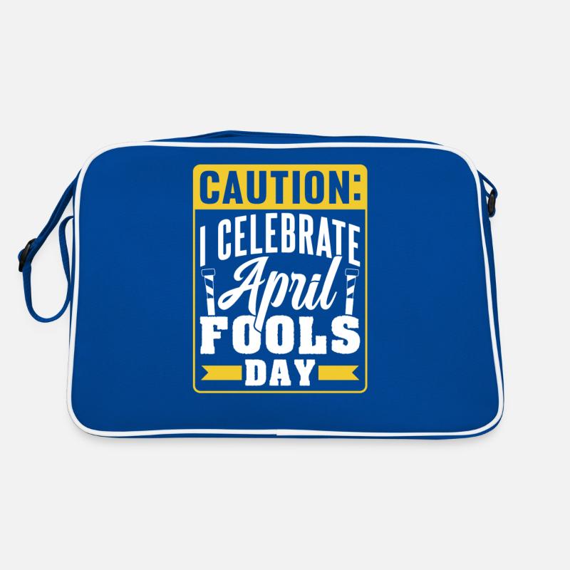 Ich Feiere Den Tag Der Aprilscherze Aprilscherz Retro Tasche