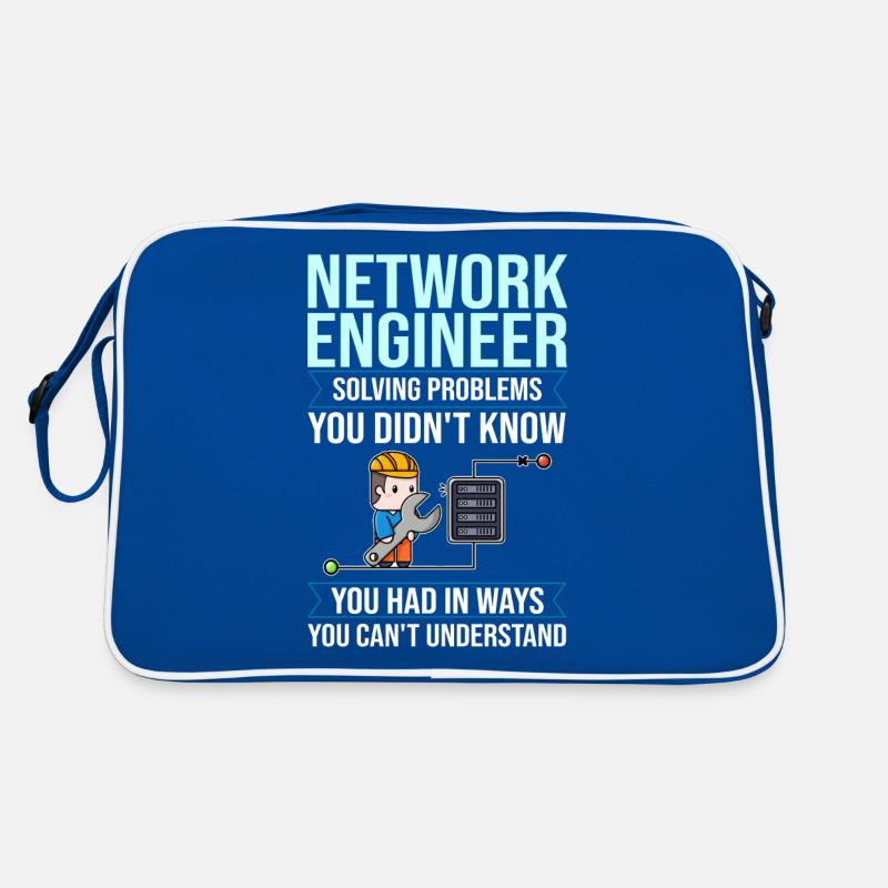 Netzwerkingenieur Network Engineer Computer Retro Tasche
