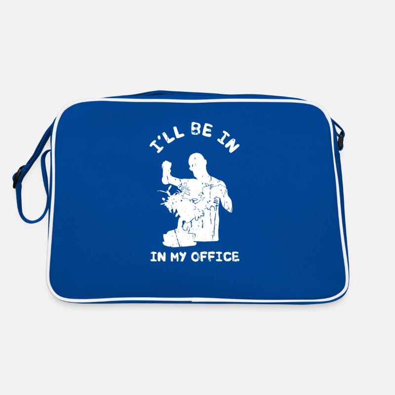 Je serai dans mon bureau - plante de bonsaï Sac Retro
