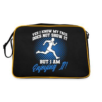 Motivation Streak Running Runner Marathon - Sac Retro - noir/or - Dos