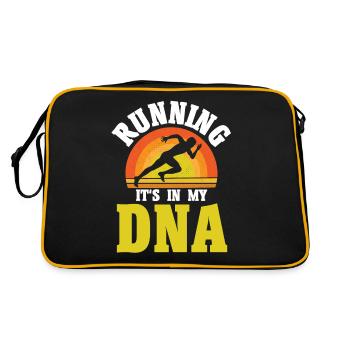 Motivation Streak Running Runner Marathon - Sac Retro - noir/or - Dos
