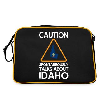 Idaho - Sac Retro - noir/or - Dos