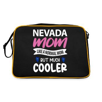 Nevada - Retro Bag - black/gold - Back