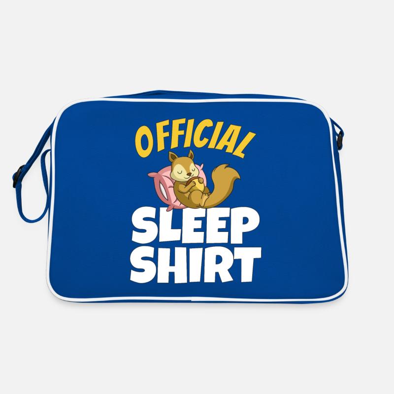 Nettes Schlafendes Eichhörnchen geschenk Retro Tasche