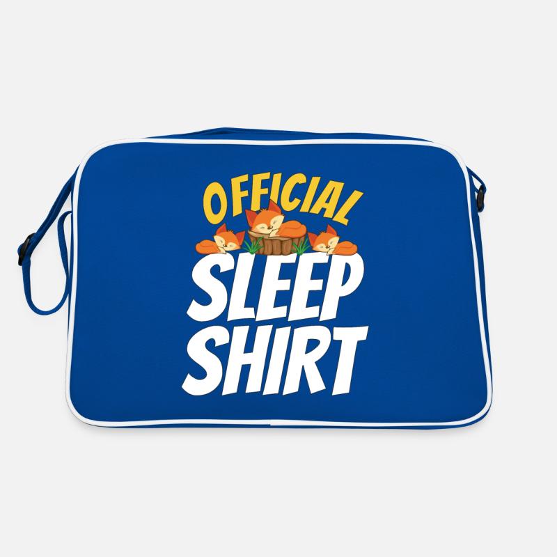 Nettes Schlafendes Fox geschenk Retro Tasche