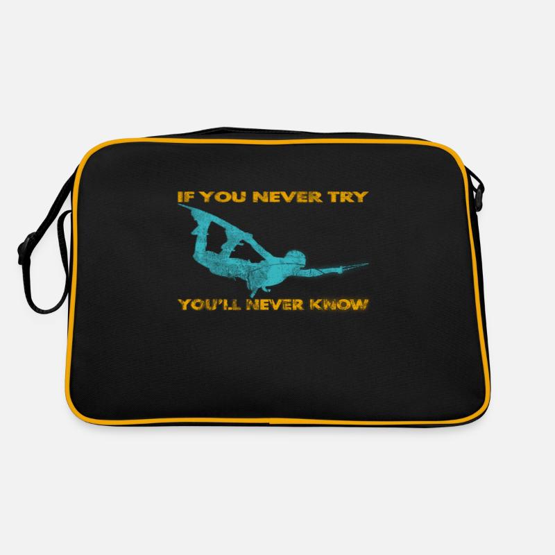 Si vous n’essayez jamais - vous ne connaîtrez jamais lifestyle Sac Retro